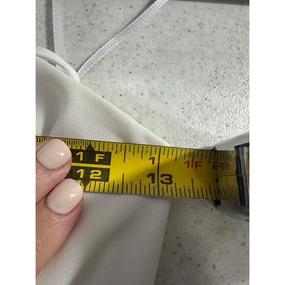 Cachè XS Wrap Double spaghetti Strap Halter Pleated Full Length Maxi Dress A39 - Picture 7 of 8